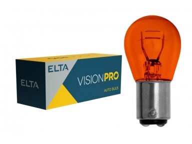12V 21/5W Bay15d  Geltona VISION PRO