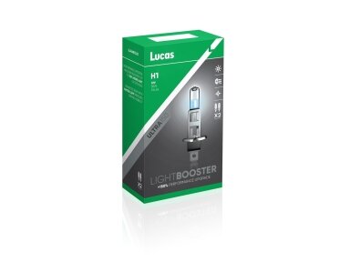 12V 55W P14,5s H1 +150% 2VNT. LUCAS