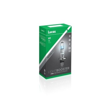 12V 55W P14,5s H1 +150% 2PCS. LUCAS