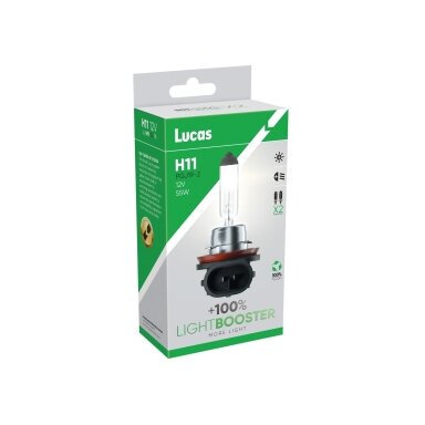 12V 55W PGJ19-2 H11 +100%  2PCS. LUCAS