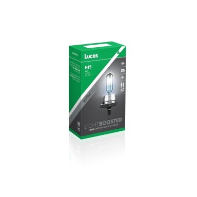 12V 55W PGJ19-2 H15 +150% 2PCS. LUCAS