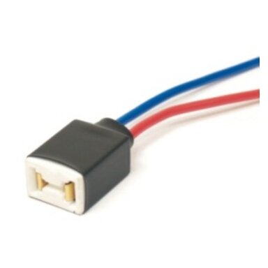 Ceramic socket for H7 bulb with 20cm cable