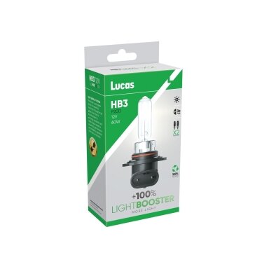 12V 60W P20d HB3 +100%  2PCS. LUCAS