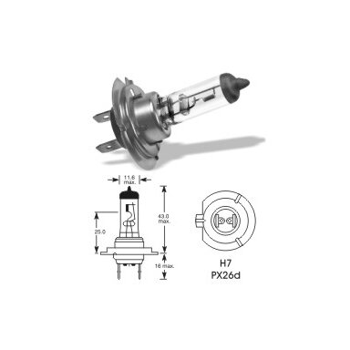 24V 70W Px26d H7 VISION PRO 24V 70W Px26d H7 VISION PRO