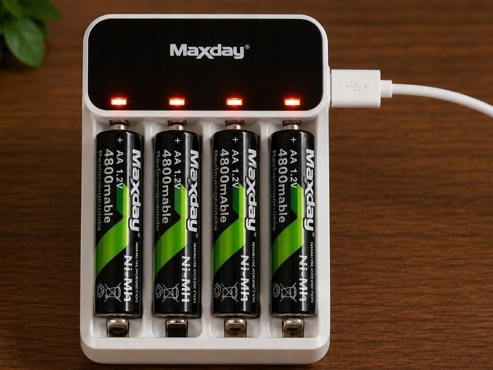 AA įkraunamos baterijos R6 1,2V 4800mAh 4 vnt. Ni-MH 1