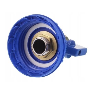 Adapter cap with tap, 51 mm, short handle