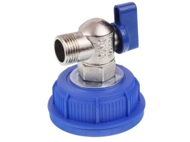 Adapteris - kamštelis su kranu 51mm trumpa rankena Adapteris - kamštelis su kranu 51mm trumpa rankena