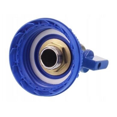 Adapter cap with tap, 51 mm, short handle 1