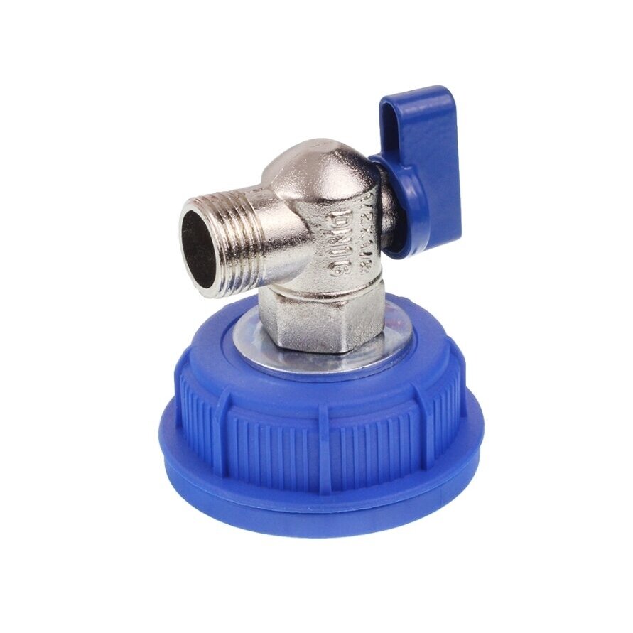 Adapter cap with tap, 51 mm, short handle