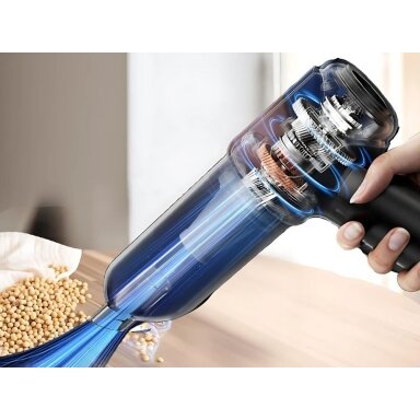 Car handheld cordless vacuum cleaner 120w + blowing function (with nozzle to connect to the end) Car handheld cordless vacuum cleaner 120w + blowing function (with nozzle to connect to the end)
