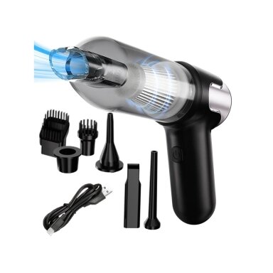 Car handheld cordless vacuum cleaner 120w + blowing function (with nozzle to connect to the end) Car handheld cordless vacuum cleaner 120w + blowing function (with nozzle to connect to the end)