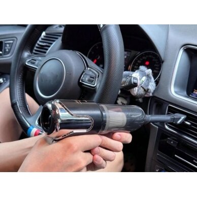 Car handheld cordless vacuum cleaner 120w + blowing function (with nozzle to connect to the end) 3