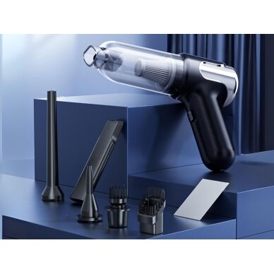 Car handheld cordless vacuum cleaner 120w + blowing function (with nozzle to connect to the end) 2
