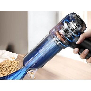 Car handheld cordless vacuum cleaner 120w + blowing function (with nozzle to connect to the end) 1
