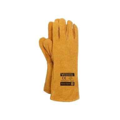 Honey Spark welder's gloves (size 10)