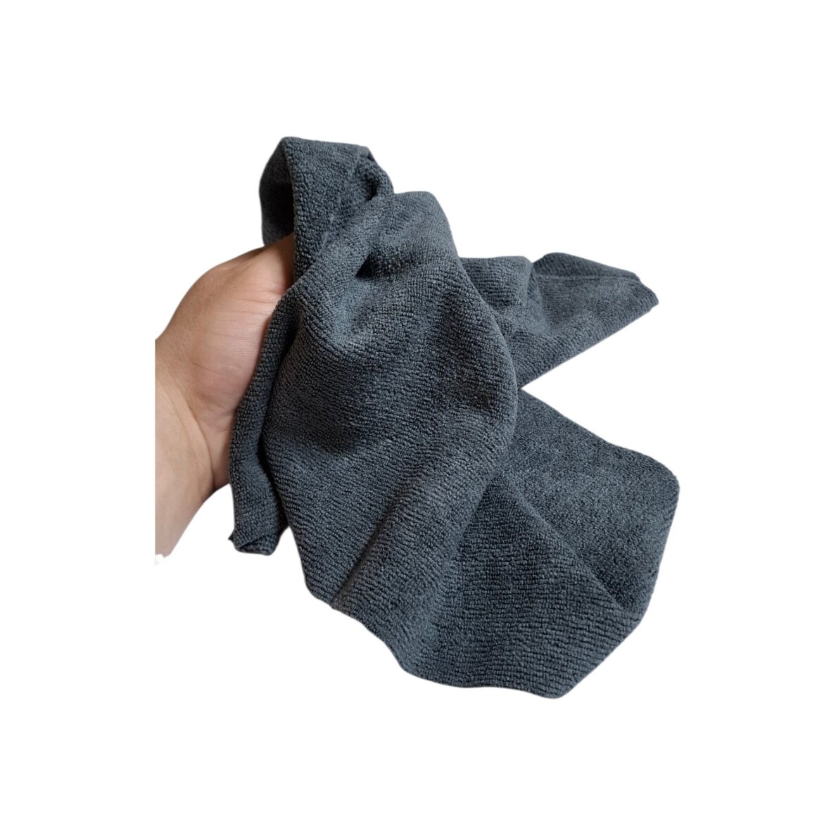 ARZENA Microfiber cloth GREY 320GSM 40x40cm - universal microfiber (seamless, laser cut) 1