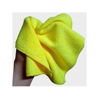 ARZENA Microfiber cloth YELLOW 220GSM 30x30cm