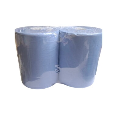 ARZENA PREMIUM XXL Industrial cleaning paper blue 324 meters - 900 sheets 2 layers 37cm height (100% cellulose)