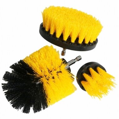 Car wash brushes (Medium hardness) 3pcs.