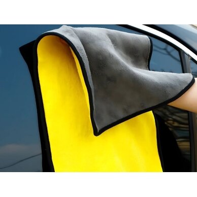 ARZENA XXL 60x90cm Microfiber Car Drying and Cleaning Cloth 500GSM (fluffy, absorbent and safe)