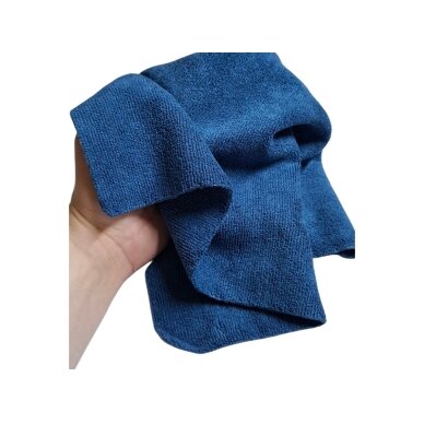 ARZENA Microfiber cloth BLUE 320GSM 40x40cm - universal microfiber (seamless, laser cut) 1 ARZENA Microfiber cloth BLUE 320GSM 40x40cm - universal microfiber (seamless, laser cut) 1