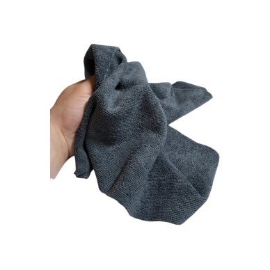 ARZENA Microfiber cloth GREY 320GSM 40x40cm - universal microfiber (seamless, laser cut) 1 ARZENA Microfiber cloth GREY 320GSM 40x40cm - universal microfiber (seamless, laser cut) 1