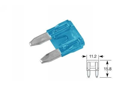 Automobilinis Mini saugiklis 15A