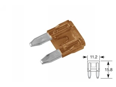 Automobilinis Mini saugiklis 7.5A