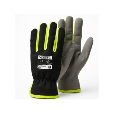 Winter high-quality material protective work gloves (size 11) Syntha Visio Wint
