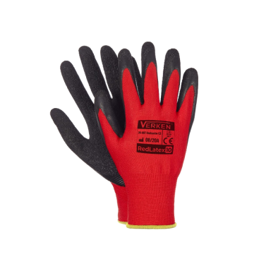 Work gloves coated with latex (11 size)