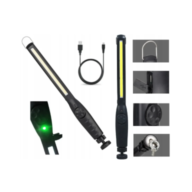 Workshop work lamp LED USB 40cm - rechargeable Workshop work lamp LED USB 40cm - rechargeable
