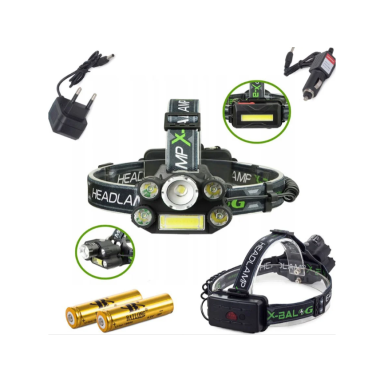 Powerful LED headlamp CREE XM-L T6