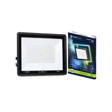 LED outdoor floodlight 200W PREMIUM 6500K