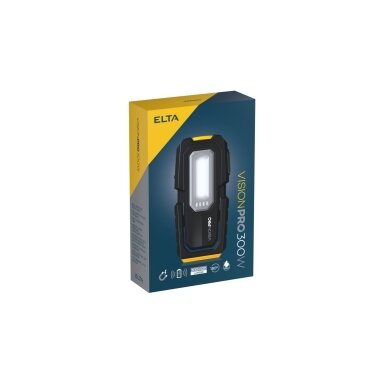Rechargeable work lamp 300lm COB LED main + 100lm LED front (wireless charging function) VISION PRO Rechargeable work lamp 300lm COB LED main + 100lm LED front (wireless charging function) VISION PRO