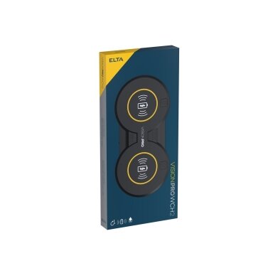 Wireless charging pad for LED lamps, double (also charges some phones) VISION PRO