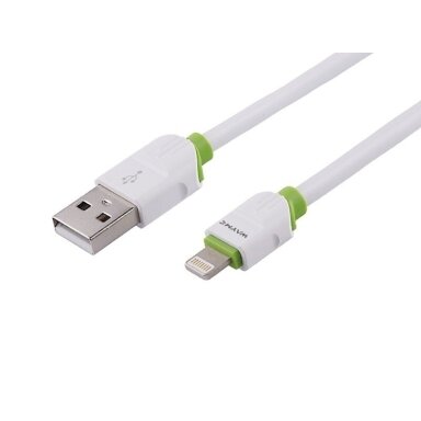 Charging and synchronization cable, Silicone cable 200 cm, USB > Lightning, max. 30W