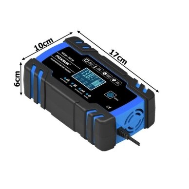 Smart battery charger with repair function, 12V 8A / 24V 4A, 6–150Ah 2