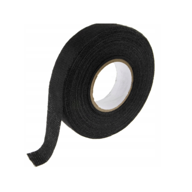 Insulation textile tape 19 mm x 25m black