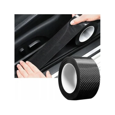 Adhesive car sill protection tape 10cm X 5m (Carbon 5D pattern) 1