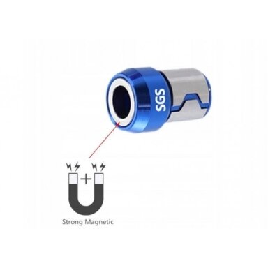 Magnetic screw/wood screw holder with strong magnetic tip