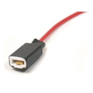Ceramic socket for H1 bulb with 20cm cable