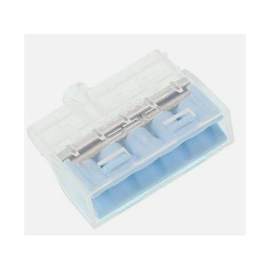 Wire connector - wire terminal 5 x 0.5-2.5 mm² blue 24A 400V