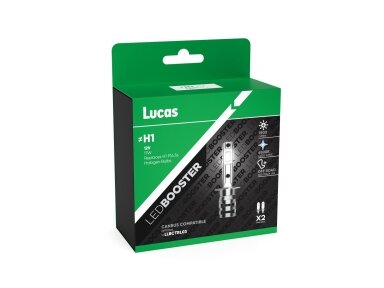 LED 12V 15W 6500K P14,5s (H1) 2VNT LUCAS LED 12V 15W 6500K P14,5s (H1) 2VNT LUCAS