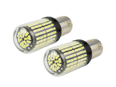 LED automobilio lemputės P21W ba15s CANBUS 2vnt LED automobilio lemputės P21W ba15s CANBUS 2vnt