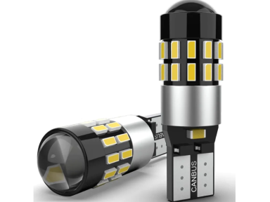 LED automobilio lemputė w5w t10 CANBUS 12v/24v 2vnt LED automobilio lemputė w5w t10 CANBUS 12v/24v 2vnt