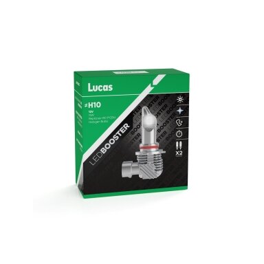 LED 12V 12W PY20d H10 6500K 2PCS LUCAS