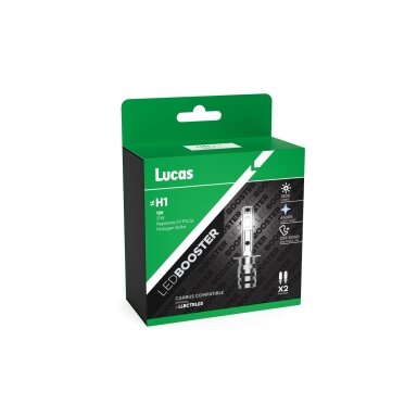 LED 12V 15W 6500K P14,5s (H1) 2PCS LUCAS