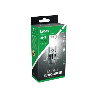 LED 12V 20W 6500K PX26d (H7) 2PCS LUCAS