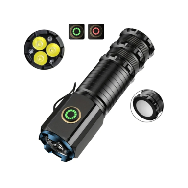 LED Flashlight + strong magnet 5 modes