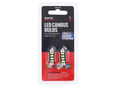 LED lemputes C5W C10W 36mm ilgio 12V, 6500K, 4SMD 2VNT. CANBUS LED lemputes C5W C10W 36mm ilgio 12V, 6500K, 4SMD 2VNT. CANBUS